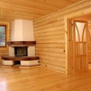 Finition d'une maison en bois: types de matériaux de décoration