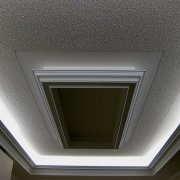 Stuc décoratif au plafond: technologie d'application