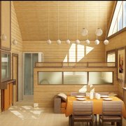 Décoration d'intérieur maison en bois: idées de design