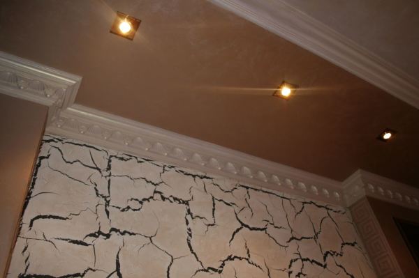 Plâtrage décoratif des murs et des plafonds
